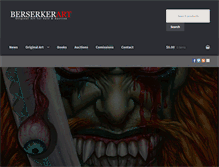 Tablet Screenshot of berserkerart.com